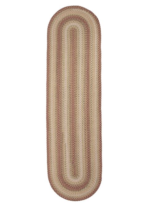 Jaipur Living Ultra Durable Braided Rugs Red Oval 18 X 26 Area Rug RUG119704 803-68229 Image 1