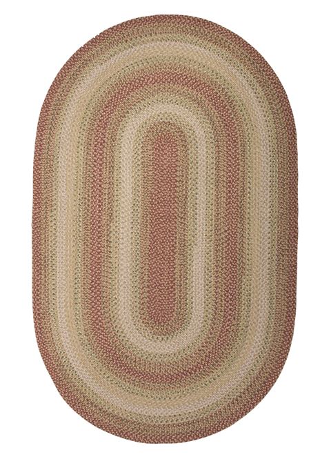 Jaipur Living Ultra Durable Braided Rugs Red Oval 26 X 90 Area Rug RUG119712 803-68234 Image 0