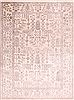 Oushak White Hand Knotted 89 X 118  Area Rug 301-68441 Thumb 0
