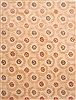 Agra Beige Hand Knotted 92 X 1111  Area Rug 301-68539 Thumb 0
