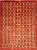 Agra Yellow Hand Knotted 810 X 119  Area Rug 301-68541 Thumb 0