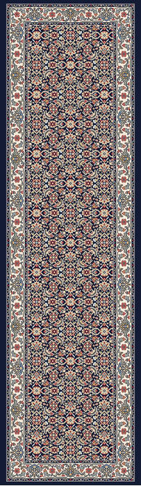 Dynamic ANCIENT GARDEN Blue Runner 22 X 110 Area Rug AN212570113464 801-68687 Image 0