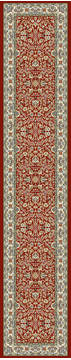 Dynamic ANCIENT GARDEN Red Runner 2'2" X 11'0" Area Rug AN212570781414 801-68691