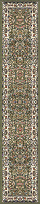 Dynamic ANCIENT GARDEN Green Runner 22 X 110 Area Rug AN212570784444 801-68693 Image 0