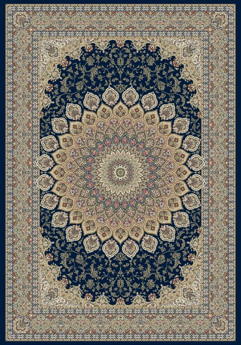 Dynamic ANCIENT GARDEN Blue Runner 22 X 110 Area Rug AN212570903484 801-68696 Image 0