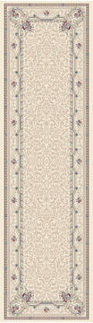 Dynamic ANCIENT GARDEN Beige Runner 2'2" X 11'0" Area Rug AN212570916464 801-68699