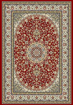 Dynamic ANCIENT GARDEN Red Runner 2'2" X 11'0" Area Rug AN212571191414 801-68701