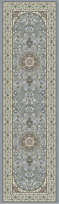 Dynamic ANCIENT GARDEN Blue Runner 22 X 110 Area Rug AN212571194646 801-68703 Image 0