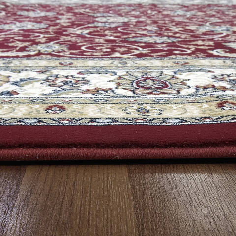 Dynamic ANCIENT GARDEN Red Runner 22 X 110 Area Rug AN212571201464 801-68708 Image 3