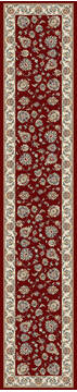 Dynamic ANCIENT GARDEN Red Runner 2'2" X 11'0" Area Rug AN212573651464 801-68715