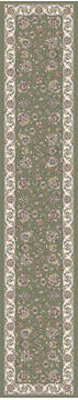 Dynamic ANCIENT GARDEN Green Runner 2'2" X 11'0" Area Rug AN212573654464 801-68717