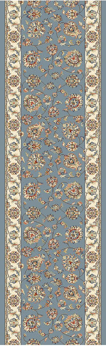 Dynamic ANCIENT GARDEN Blue Runner 22 X 110 Area Rug AN212573655464 801-68718 Image 4