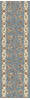 Dynamic ANCIENT GARDEN Blue Runner 22 X 110 Area Rug AN212573655464 801-68718 Thumb 4