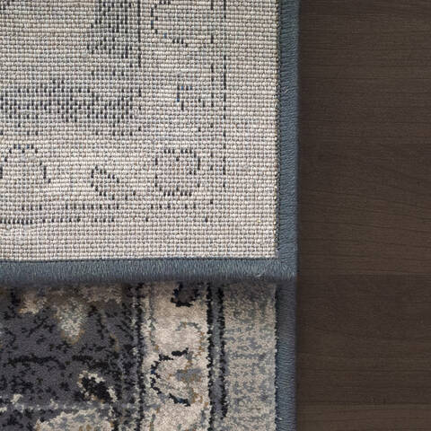 Dynamic ANCIENT GARDEN Grey Runner 22 X 110 Area Rug AN212575599656 801-68725 Image 2