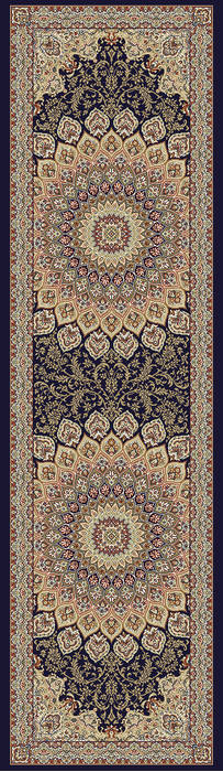 Dynamic ANCIENT GARDEN Blue Runner 22 X 77 Area Rug AN28570903484 801-68740 Image 0