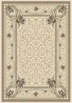 Dynamic ANCIENT GARDEN Beige Runner 2'2" X 7'7" Area Rug AN28570916464 801-68743