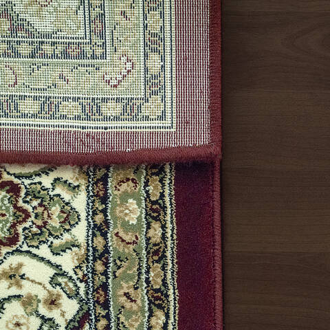 Dynamic ANCIENT GARDEN Red Runner 22 X 77 Area Rug AN28571191414 801-68745 Image 2