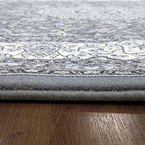 Dynamic ANCIENT GARDEN Grey Runner 22 X 77 Area Rug AN28571195666 801-68748 Image 3
