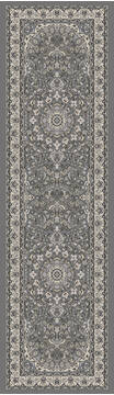 Dynamic ANCIENT GARDEN Grey Runner 2'2" X 7'7" Area Rug AN28571195666 801-68748