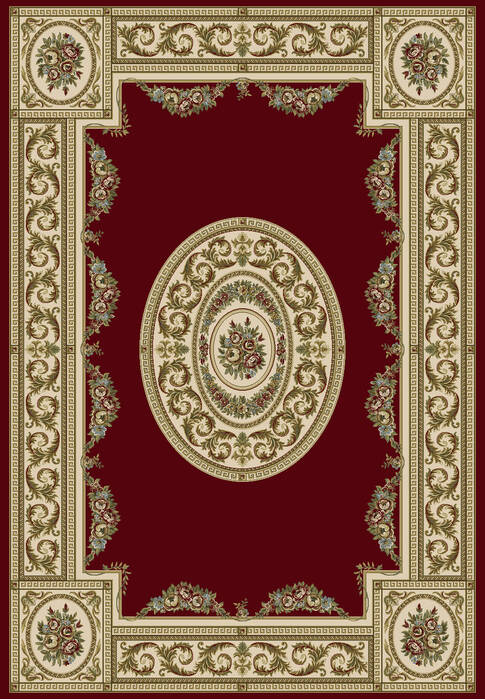 Dynamic ANCIENT GARDEN Red Runner 22 X 77 Area Rug AN28572261363 801-68756 Image 0