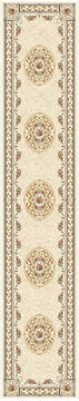 Dynamic ANCIENT GARDEN Beige Runner 2'2" X 7'7" Area Rug AN28572266464 801-68758