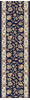 Dynamic ANCIENT GARDEN Blue Runner 22 X 77 Area Rug AN28573653464 801-68760 Thumb 4
