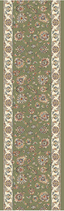 Dynamic ANCIENT GARDEN Green Runner 22 X 77 Area Rug AN28573654464 801-68761 Image 4