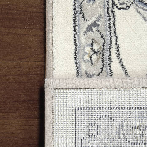 Dynamic ANCIENT GARDEN Beige Runner 22 X 77 Area Rug AN28573656666 801-68764 Image 3