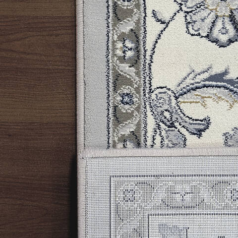 Dynamic ANCIENT GARDEN Grey Runner 22 X 77 Area Rug AN28573659666 801-68765 Image 1