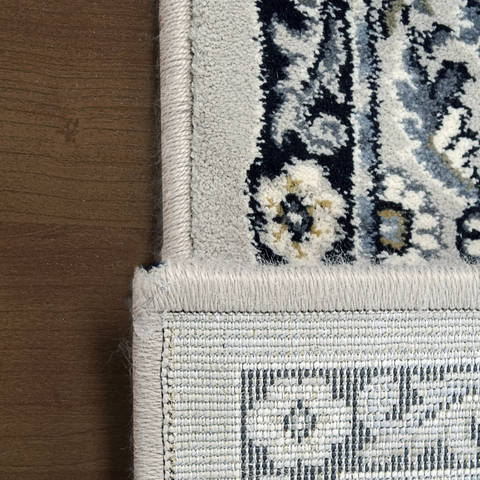 Dynamic ANCIENT GARDEN Grey Oval 27 X 47 Area Rug ANOV35570089696 801-68772 Image 1
