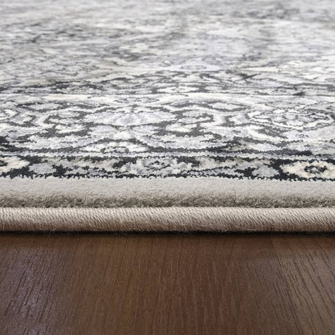 Dynamic ANCIENT GARDEN Grey Oval 27 X 47 Area Rug ANOV35570089696 801-68772 Image 2