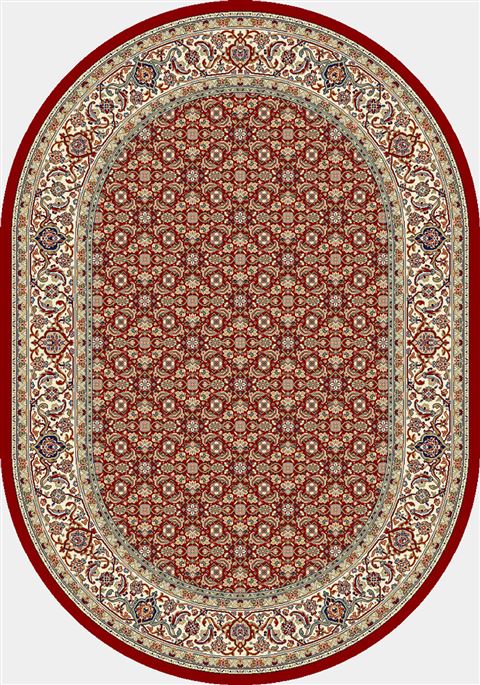 Dynamic ANCIENT GARDEN Red Oval 27 X 47 Area Rug ANOV35570111414 801-68773 Image 0