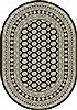 Dynamic ANCIENT GARDEN Grey Oval 27 X 47 Area Rug ANOV35571023636 801-68778 Thumb 0