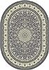 Dynamic ANCIENT GARDEN Grey Oval 27 X 47 Area Rug ANOV35571195666 801-68782 Thumb 0