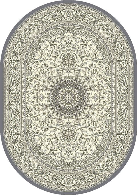 Dynamic ANCIENT GARDEN Beige Oval 27 X 47 Area Rug ANOV35571196656 801-68784 Image 0