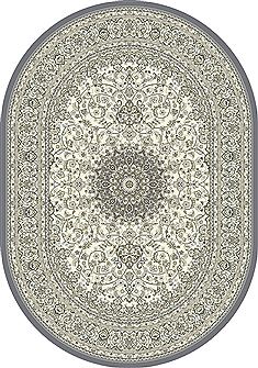 Dynamic ANCIENT GARDEN Beige Oval 3x5 ft  Carpet 68784