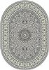 Dynamic ANCIENT GARDEN Grey Oval 27 X 47 Area Rug ANOV35571199666 801-68785 Thumb 0