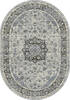 Dynamic ANCIENT GARDEN Grey Oval 27 X 47 Area Rug ANOV35575599656 801-68802 Thumb 0