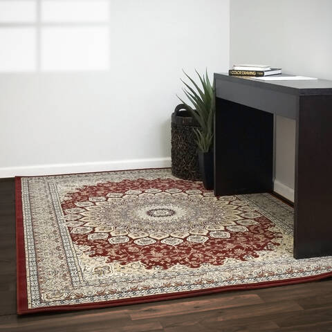 Dynamic ANCIENT GARDEN Red 20 X 311 Area Rug AN24570901484 801-68816 Image 1