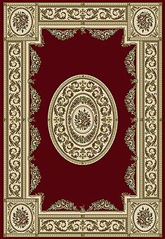 Dynamic ANCIENT GARDEN Red 3'11" X 5'7" Area Rug AN46572261363 801-68876
