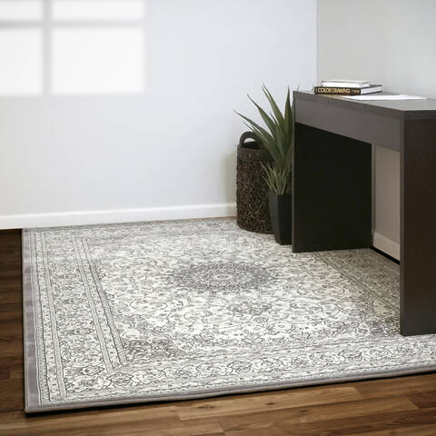 Dynamic ANCIENT GARDEN Beige 67 X 96 Area Rug AN710571196656 801-68992 Image 1