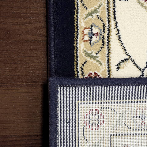 Dynamic ANCIENT GARDEN Blue 67 X 96 Area Rug AN710573653464 801-69002 Image 1