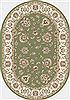 Dynamic ANCIENT GARDEN Green Oval 67 X 96 Area Rug ANOV710573654464 801-69037 Thumb 0