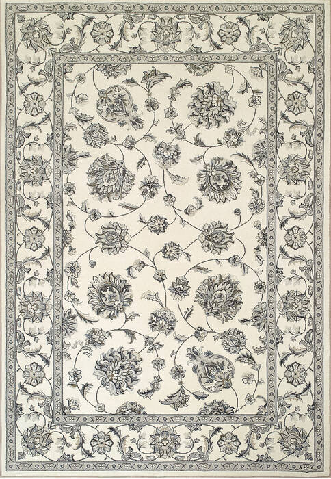 Dynamic ANCIENT GARDEN Beige Rectangle 8x11 ft polypropylene Carpet