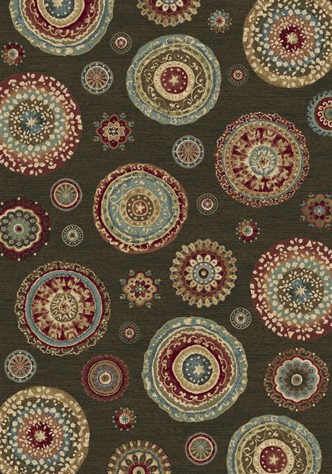 Dynamic ANCIENT GARDEN Multicolor 92 X 1210 Area Rug AN1014570263737 801-69095 Image 0