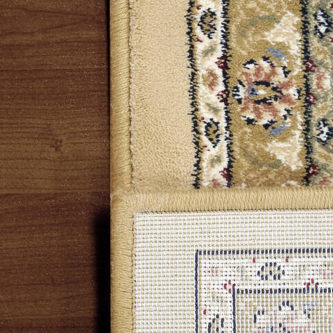 Dynamic ANCIENT GARDEN Yellow 92 X 1210 Area Rug AN1014571202464 801-69115 Image 2