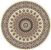 Dynamic ANCIENT GARDEN Beige Round 53 X 53 Area Rug ANR5570906484 801-69142 Thumb 0