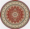 Dynamic ANCIENT GARDEN Red Round 53 X 53 Area Rug ANR5571191414 801-69146 Thumb 0