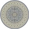 Dynamic ANCIENT GARDEN Blue Round 53 X 53 Area Rug ANR5571194646 801-69148 Thumb 0