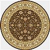 Dynamic ANCIENT GARDEN Brown Round 53 X 53 Area Rug ANR5571203767 801-69155 Thumb 0
